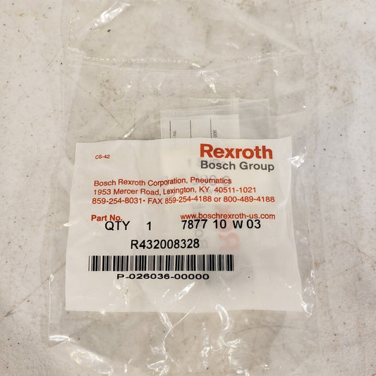 Rexroth Bosch R432008328 Elbow Assembly Repair Kit Pneumatic 7877 10 W 03