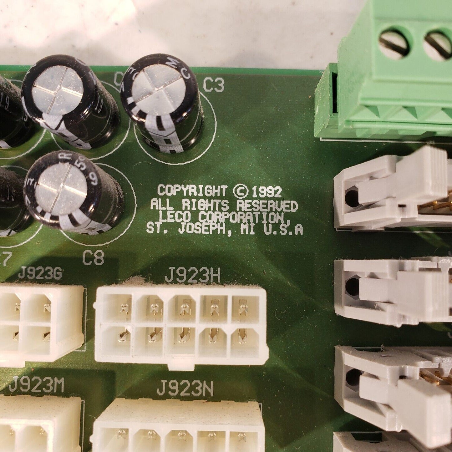 Leco FP-528 Power Distribution Circuit Board ML 777-923CC1