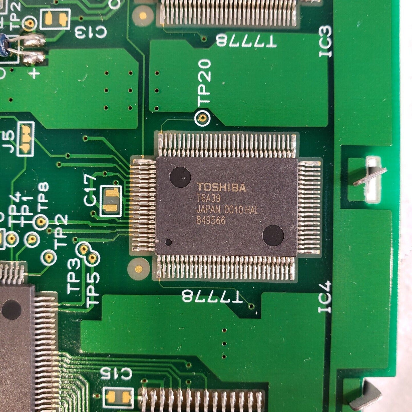 Optrex LCD Display DMF5003 NB-FW 0042MI with Toshiba T6A39 from Leco FP-528