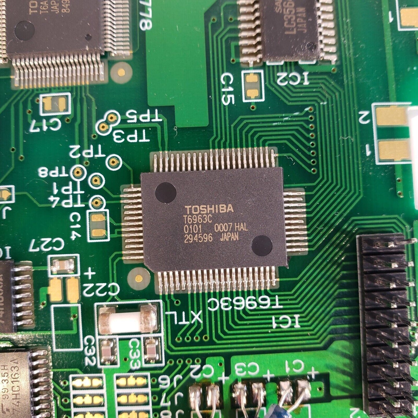 Optrex LCD Display DMF5003 NB-FW 0042MI with Toshiba T6A39 from Leco FP-528