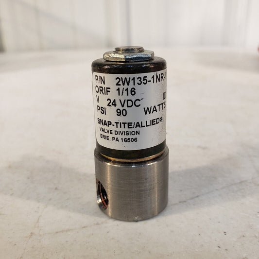 Snap Tite Allied Pneumatic Air Valve 2W135-1NR-V4C6