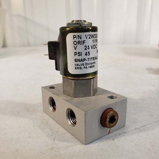 Snap Tite Allied Pneumatic Air Valve Manifold Division V2W3X-128