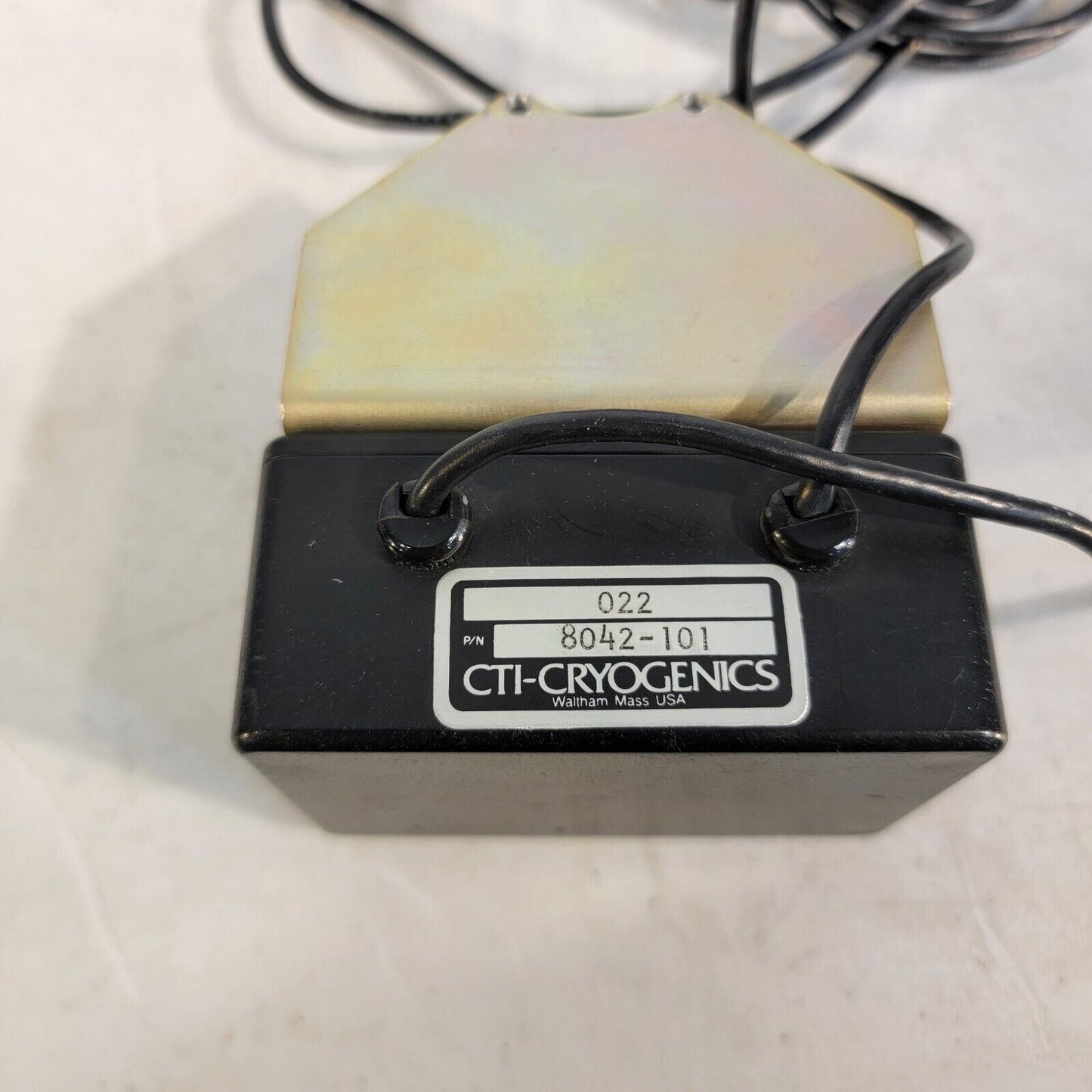 CTI Cryogenics Cryopump Monitor 8042-101 Warm Regen Cold Cryogenic