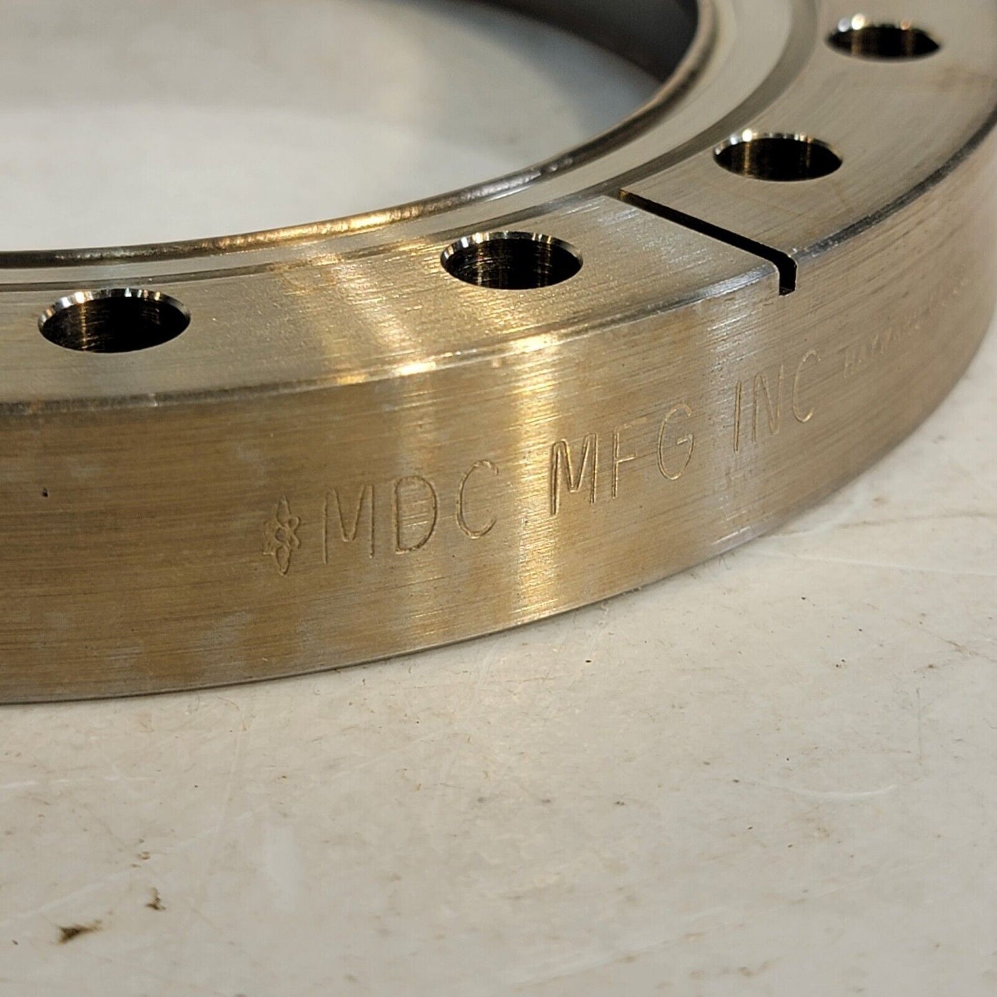 MDC MFG DN100CF 6" Conflat Viewport Window High Vacuum Stainless