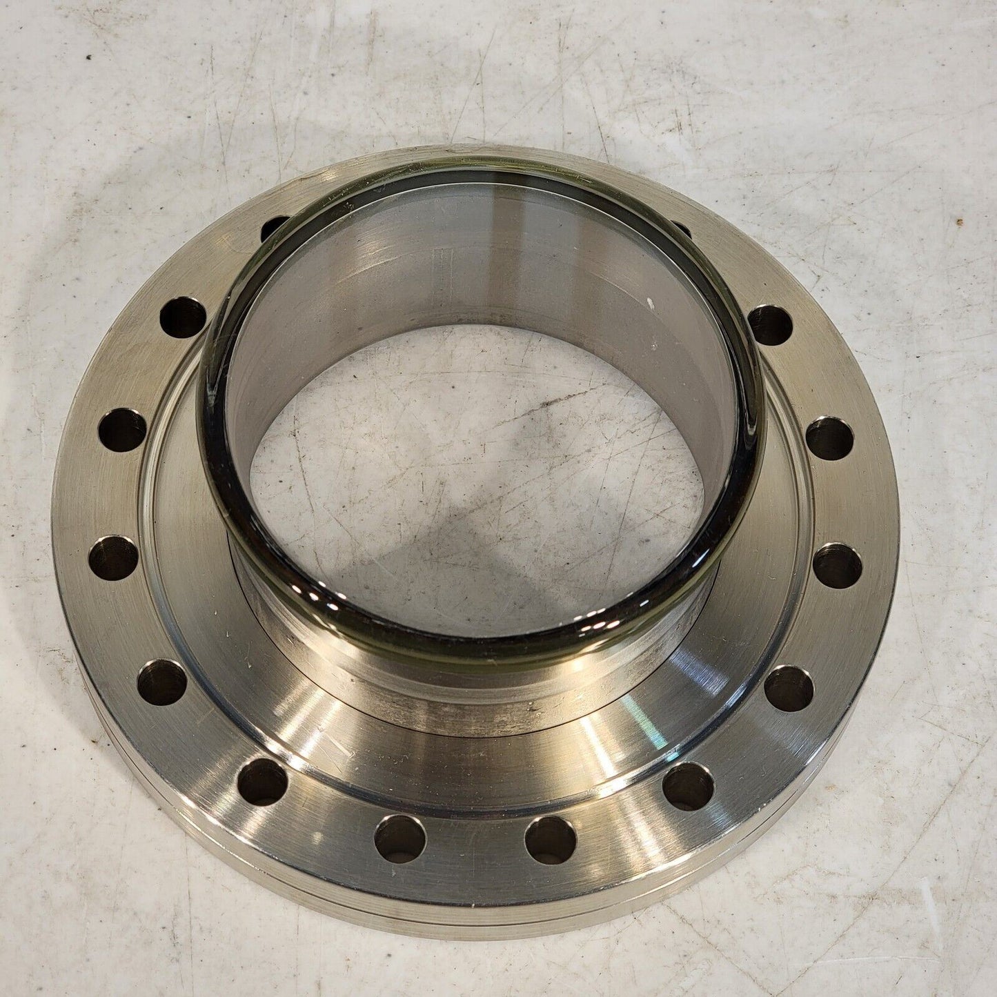 Recessed Conflat Viewport 6" DN100CF CF Flange High Vacuum