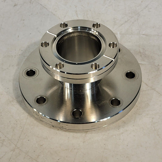 4.5" DN63CF to 2.75" DN35CF Conflat Adapter Reducer Stainless Steel