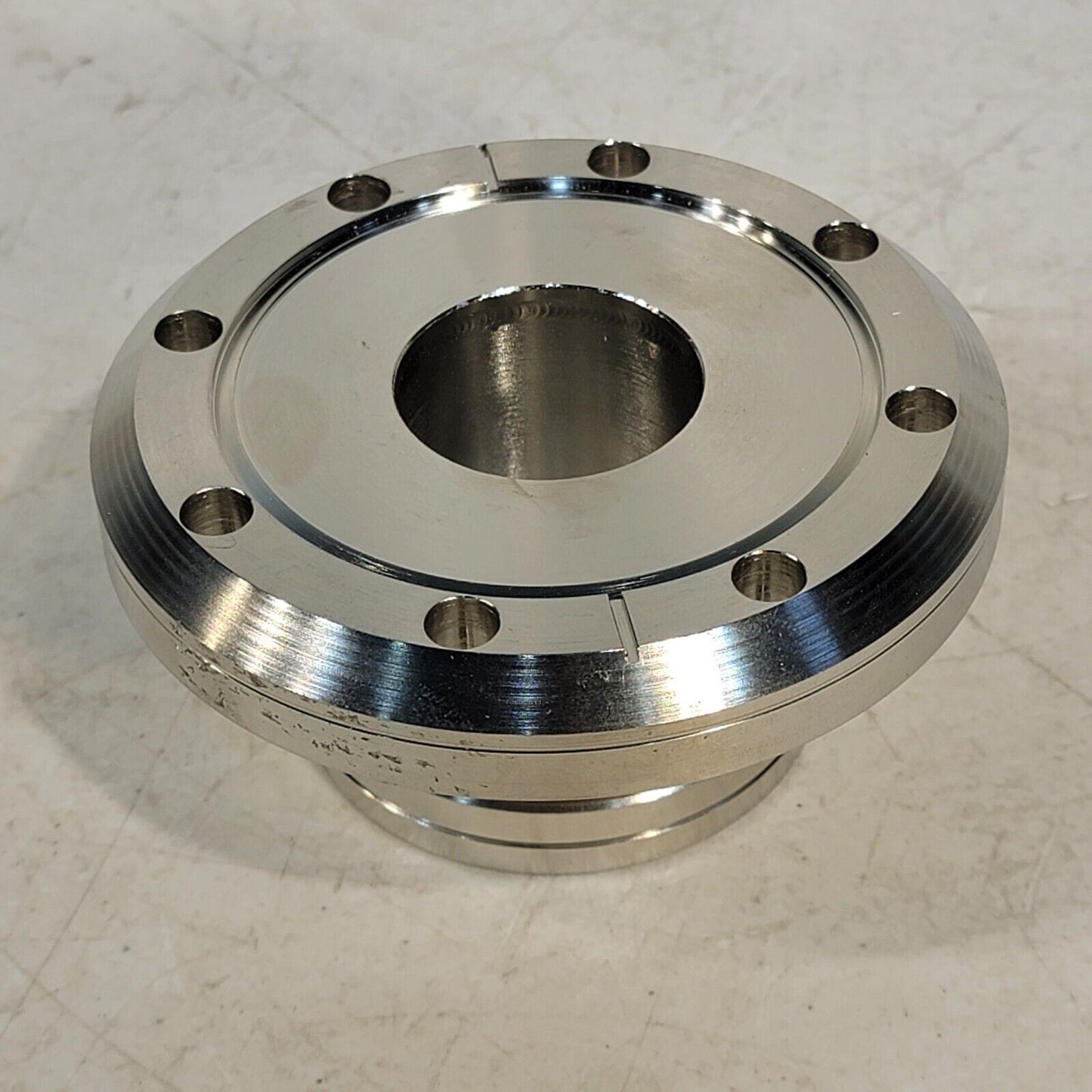 4.5" DN63CF to 2.75" DN35CF Conflat Adapter Reducer Stainless Steel