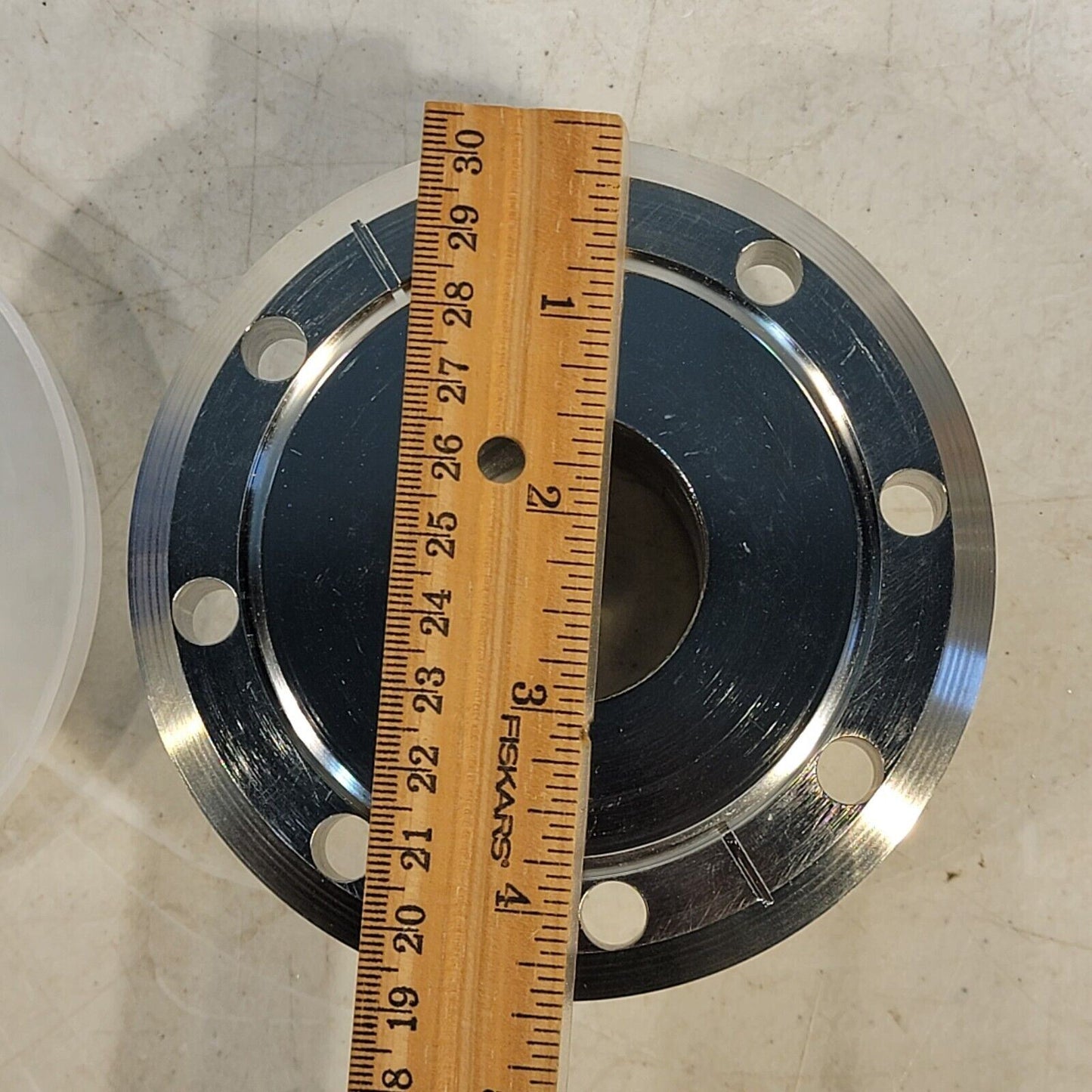 4.5" DN63CF to 2.75" DN35CF Conflat Adapter Reducer Stainless Steel