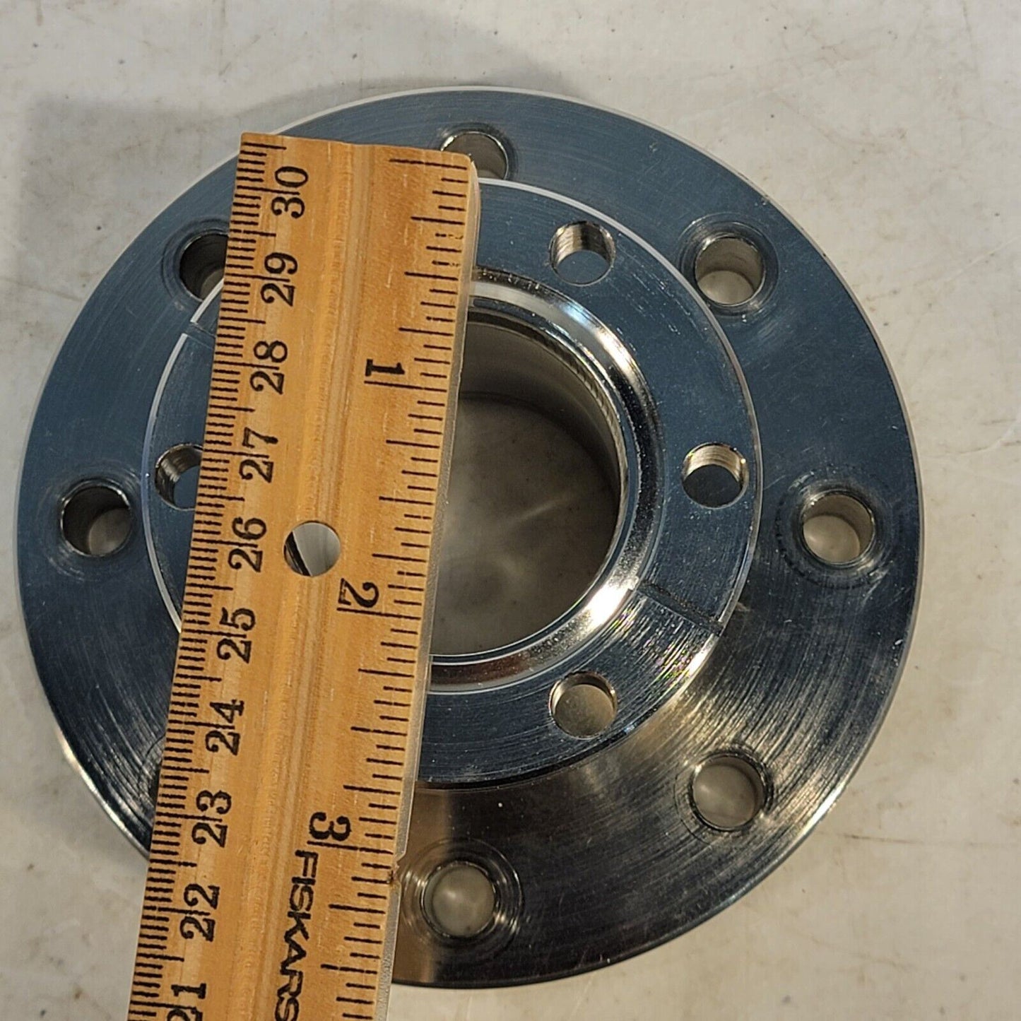4.5" DN63CF to 2.75" DN35CF Conflat Adapter Reducer Stainless Steel