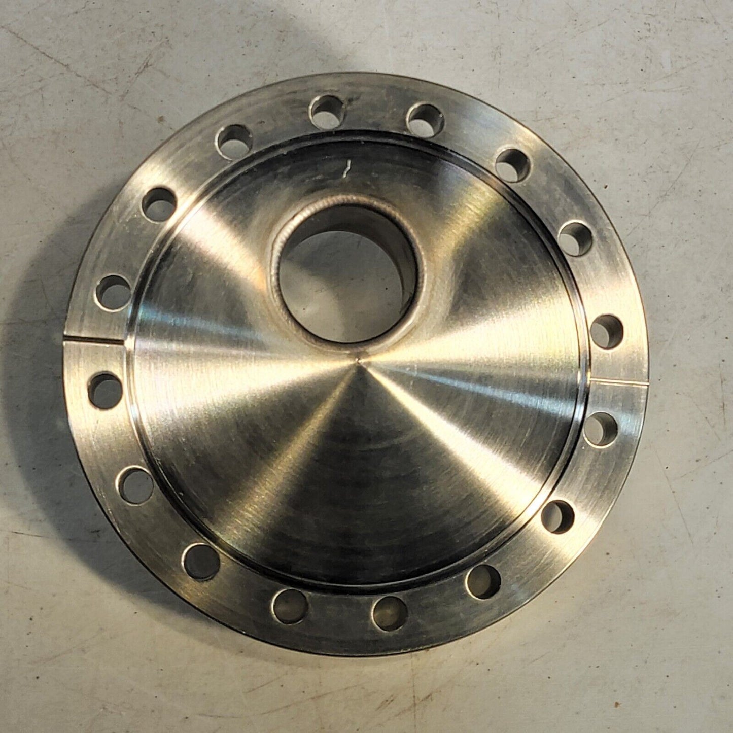 DN100CF 6" Conflat Reducer Adapter Off-Center 2.75" DN35CF-DN40CF Stainless High