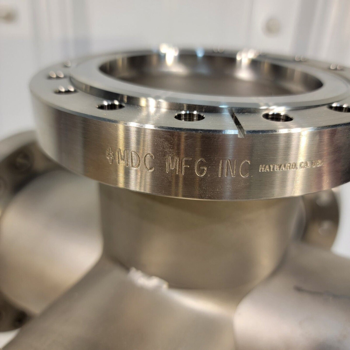 MDC 6" Conflat UHV 6-Way Cross DN100CF Stainless Steel High Vacuum Chamber