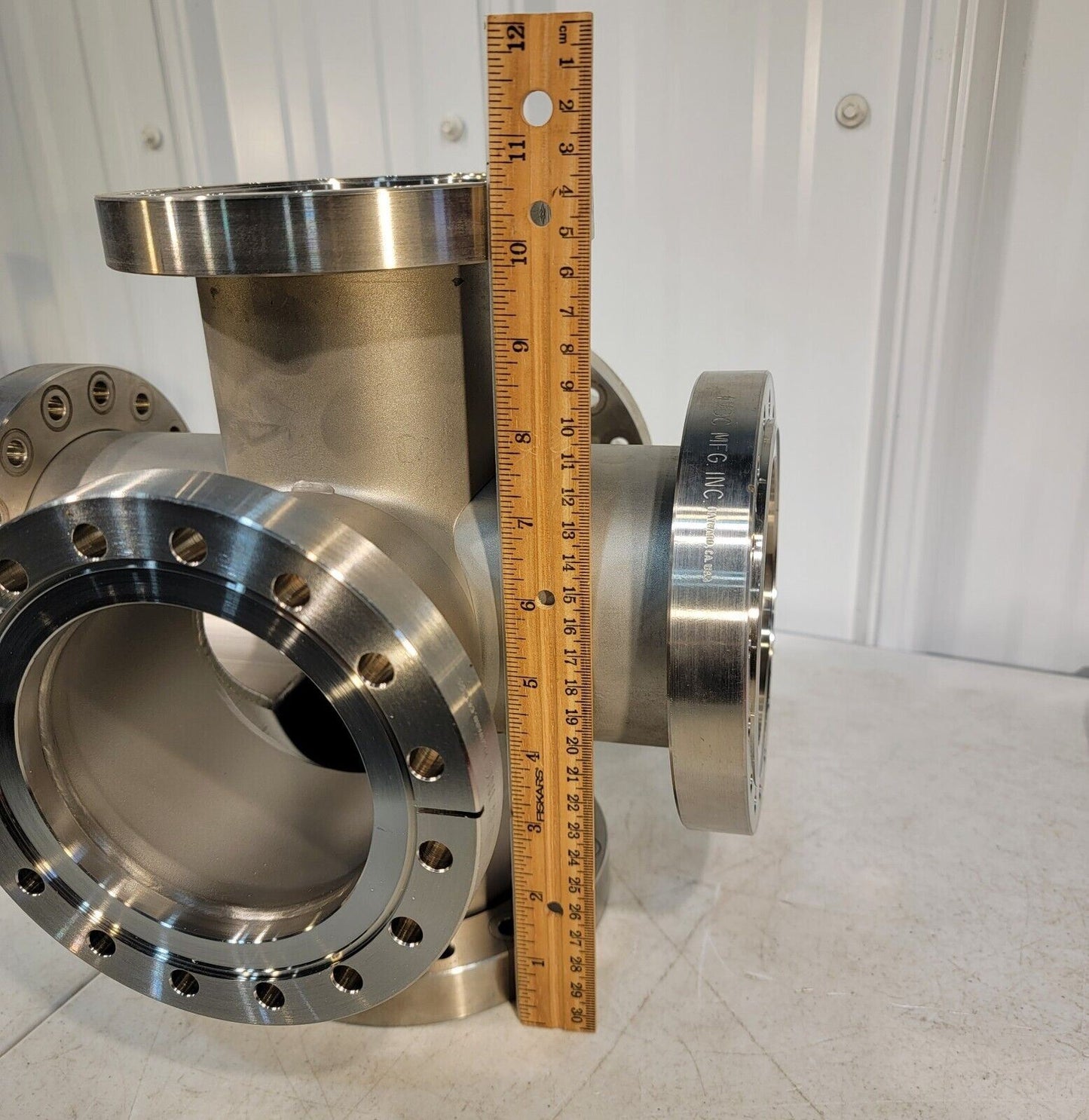 MDC 6" Conflat UHV 6-Way Cross DN100CF Stainless Steel High Vacuum Chamber