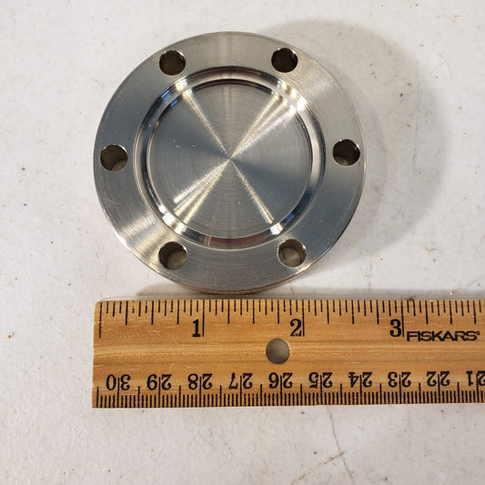 2.75" DN35CF-DN40CF Fixed Conflat Blank High Vacuum Stainless Steel Knife Edge