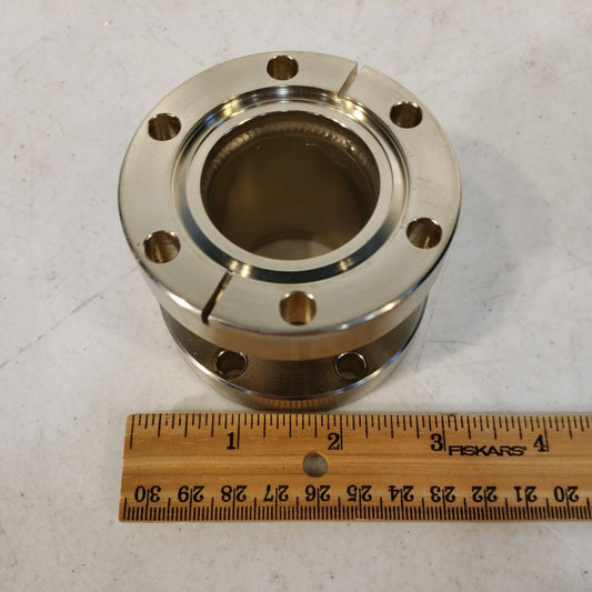 2.75" DN35CF Conflat Rotatable Full Nipple 2" Length Stainless Steel High Vacuum