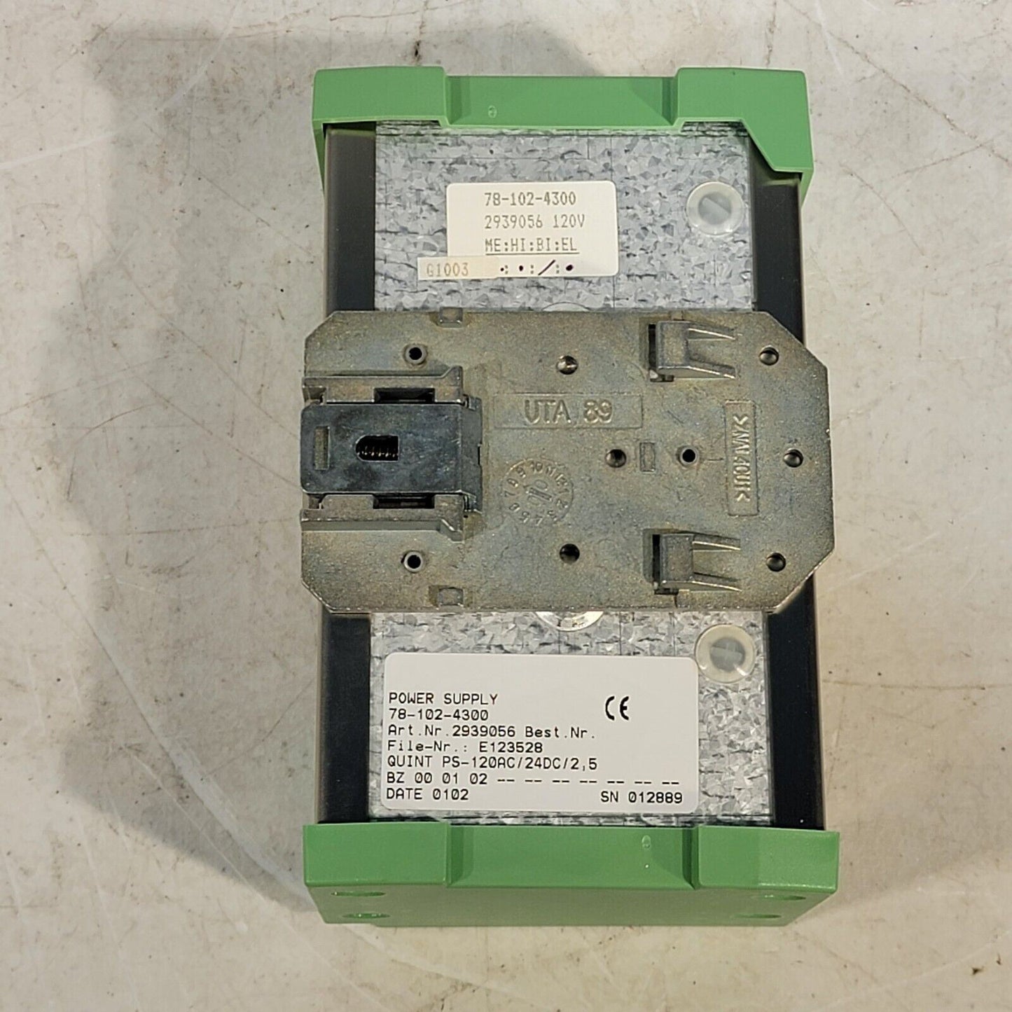 Phoenix Contact 2939056 Quint PS-120AC/ 24 DC/ 2,5 Power Supply 78-102-4300
