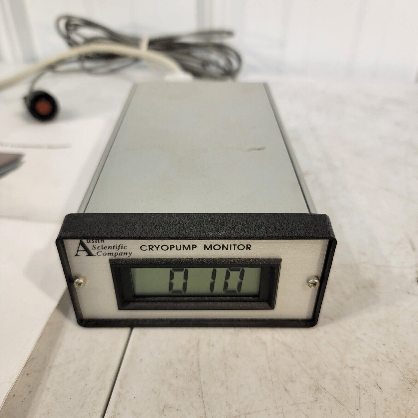 Oxford Austin Scientific 310 Cryopump Monitor w/ Probe Cable CTI