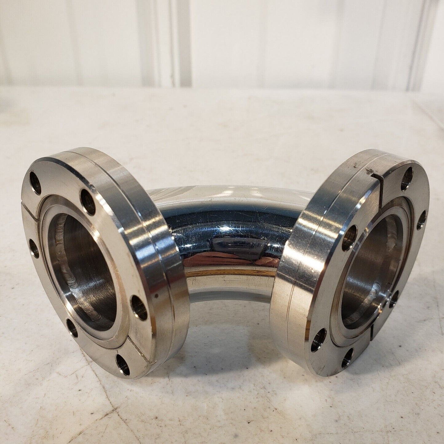 2.75" DN35CF 90 Degree Elbow Fitting Stainless Steel High Vacuum