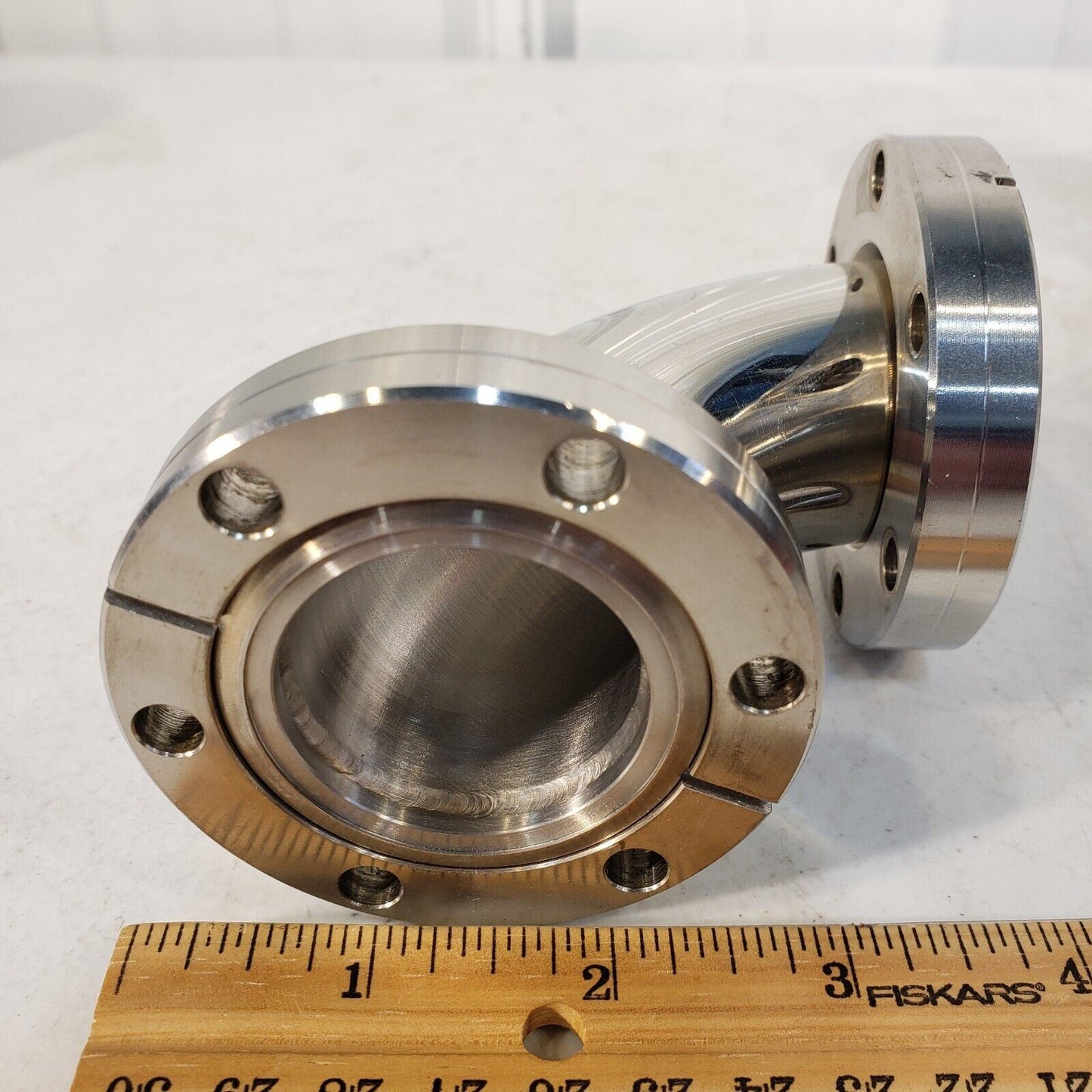 2.75" DN35CF 90 Degree Elbow Fitting Stainless Steel High Vacuum
