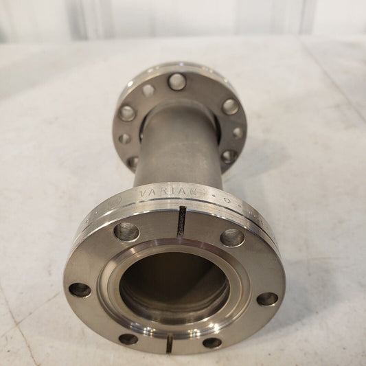 2.75" DN35CF Full Nipple CF 5" Long 1.375" ID Varian High Vacuum Stainless Steel