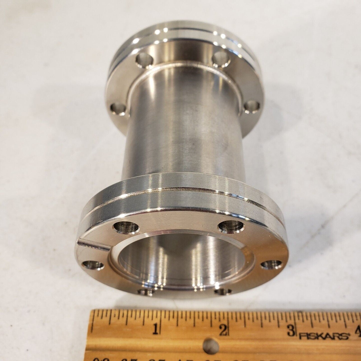 2.75" DN35CF on 3.5" Length Full Nipple High Vacuum Stainless Steel