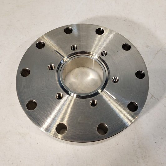 4.62 NW75CF Zero Length Adapter to 2.75 DN35CF High Vacuum Stainless Steel