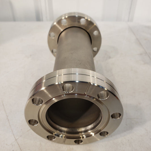 3.38" NW50CF CF 6.5" Length 1.875" ID Full Nipple High Vacuum Stainless Steel
