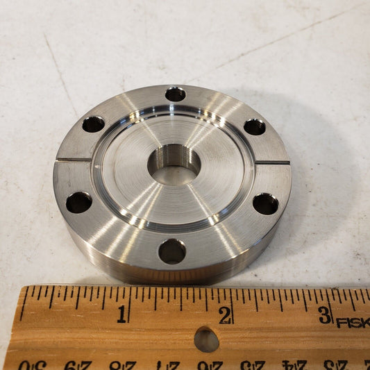 2.75" DN35CF High Vacuum Zero Length Adapter to 1.33" DN16CF