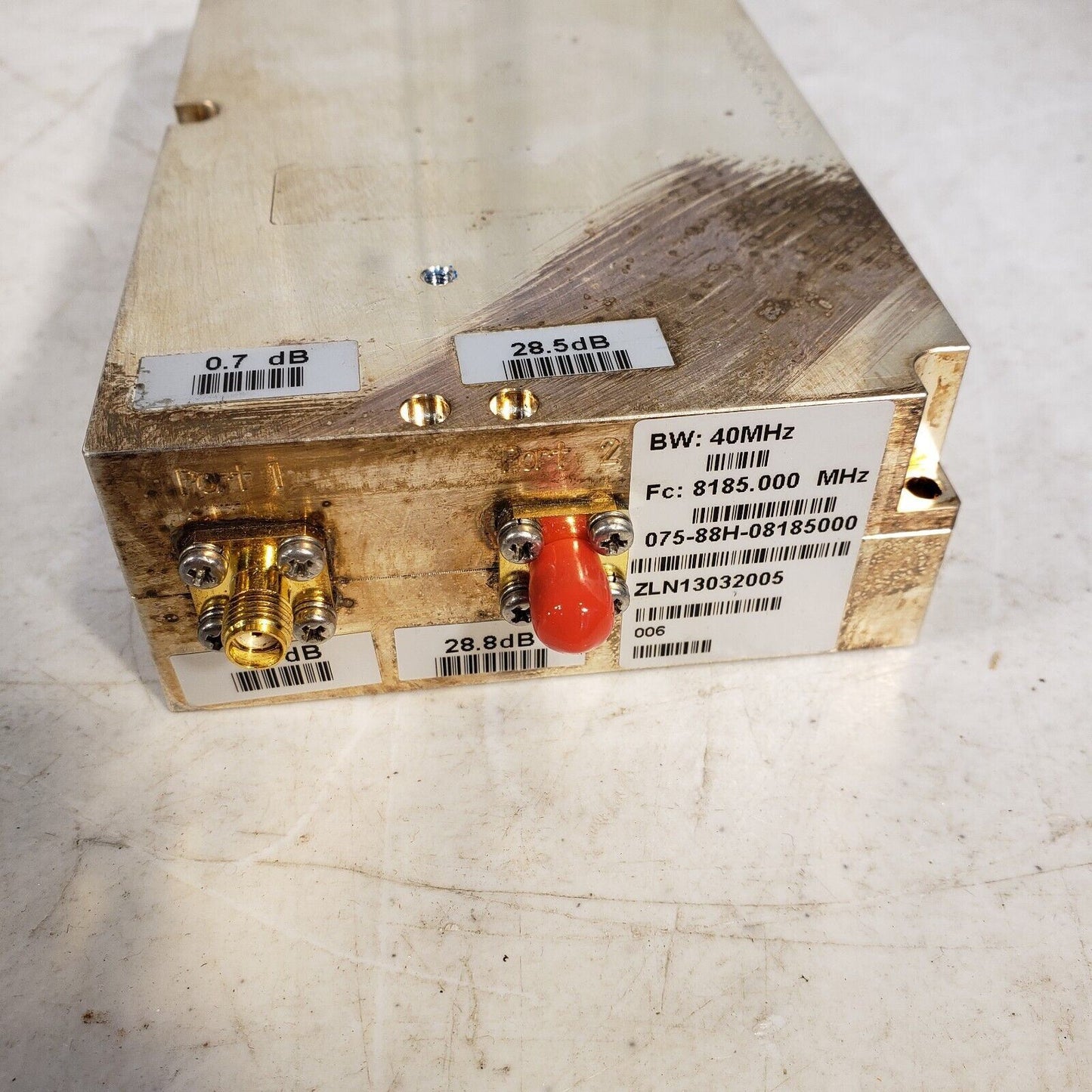 Aviat RF Microwave Filter 8215MHz Tx 075-501098-410