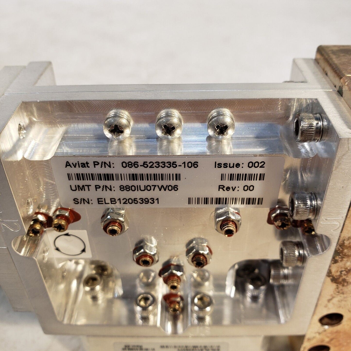 Aviat RF Microwave Filter 8215MHz Tx 075-501098-410