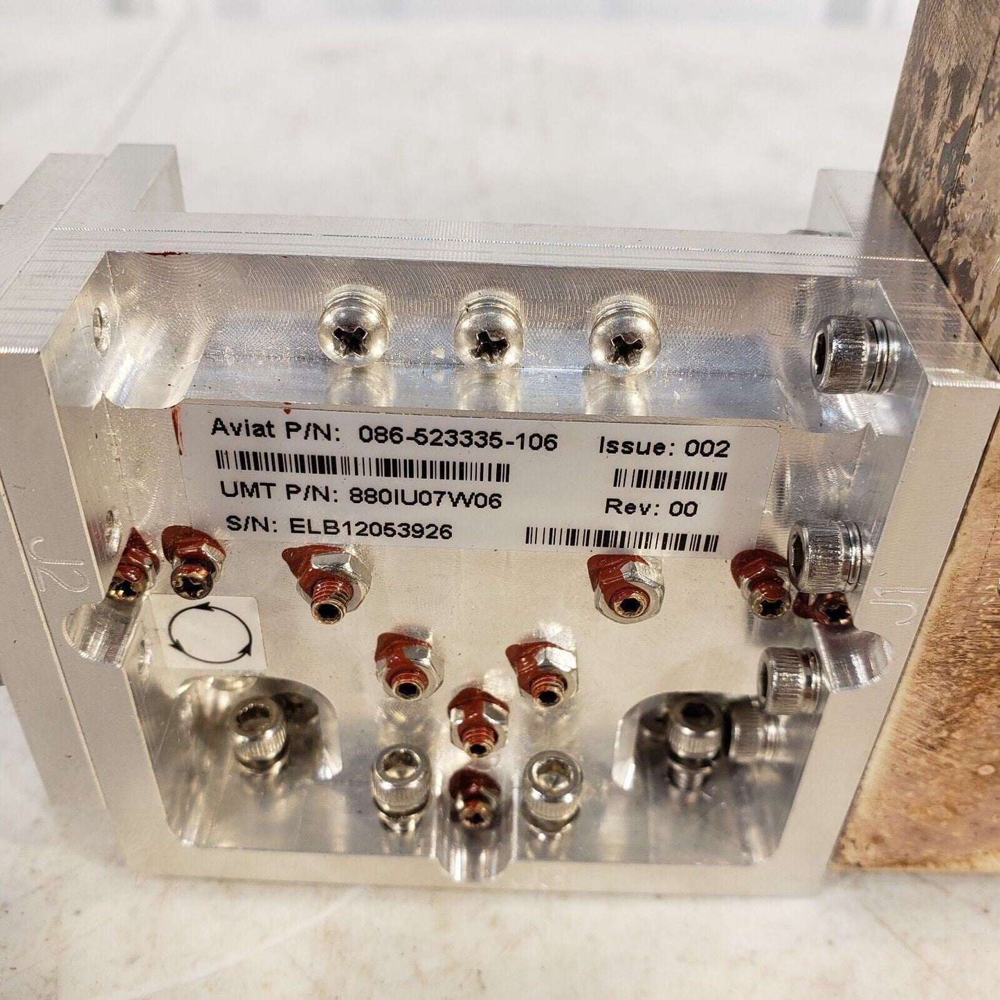 Aviat RF Microwave Filter 7825MHz 075-501098-109