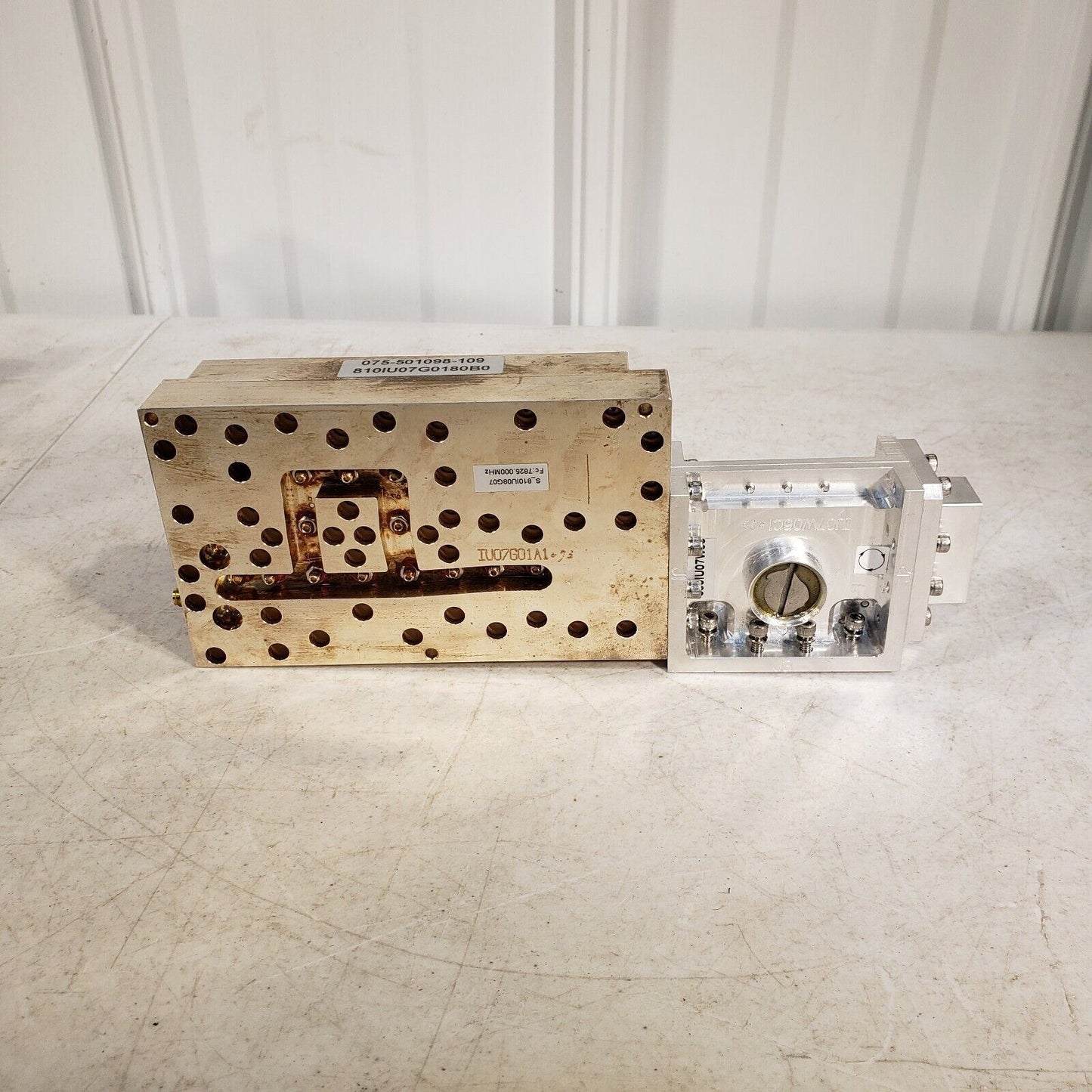 Aviat RF Microwave Filter 7825MHz 075-501098-109