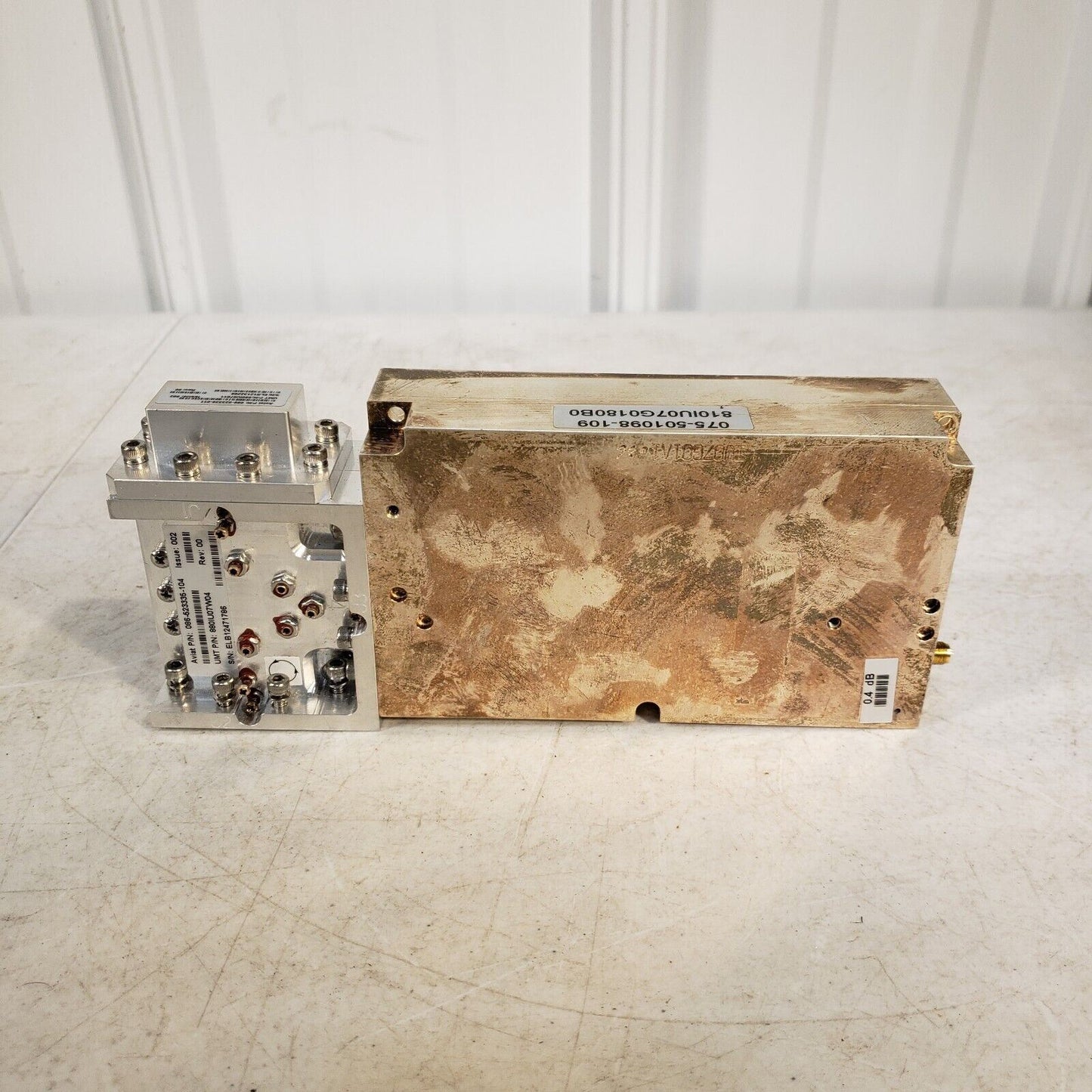 Aviat RF Microwave Filter 7855MHz 075-501098-109