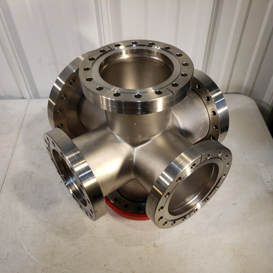 Six Way Conflat Cross 5x DN100CF 1x DN160CF Stainless Steel High Vacuum Chamber