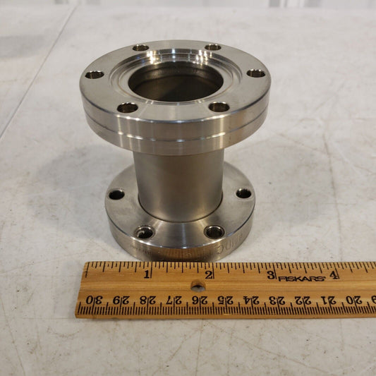 2.75" DN35CF Full Nipple 2.75" Length High Vacuum Stainless Steel