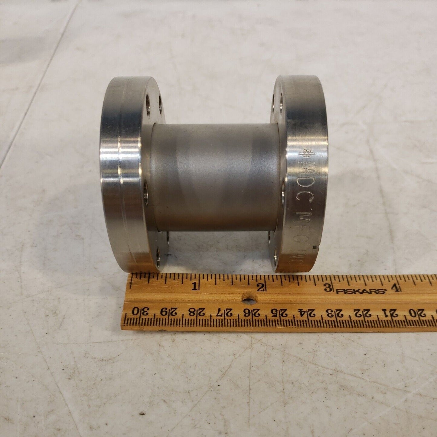 2.75" DN35CF Full Nipple 2.75" Length High Vacuum Stainless Steel