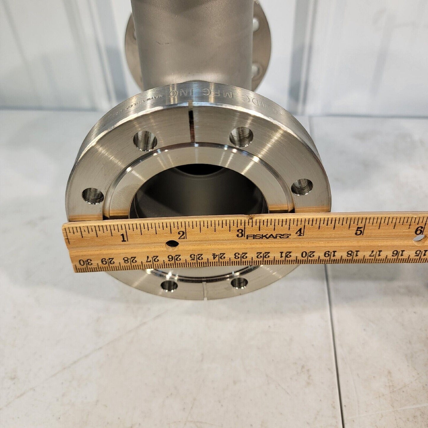 MDC MFG 4.5" DN63CF Conflat 4-Way Cross High Vacuum Chamber Stainless UHV