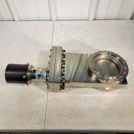 HVA 6" CF Conflat DN100CF Pneumatic Gate Valve Ultra High Vacuum CF100 125-0400