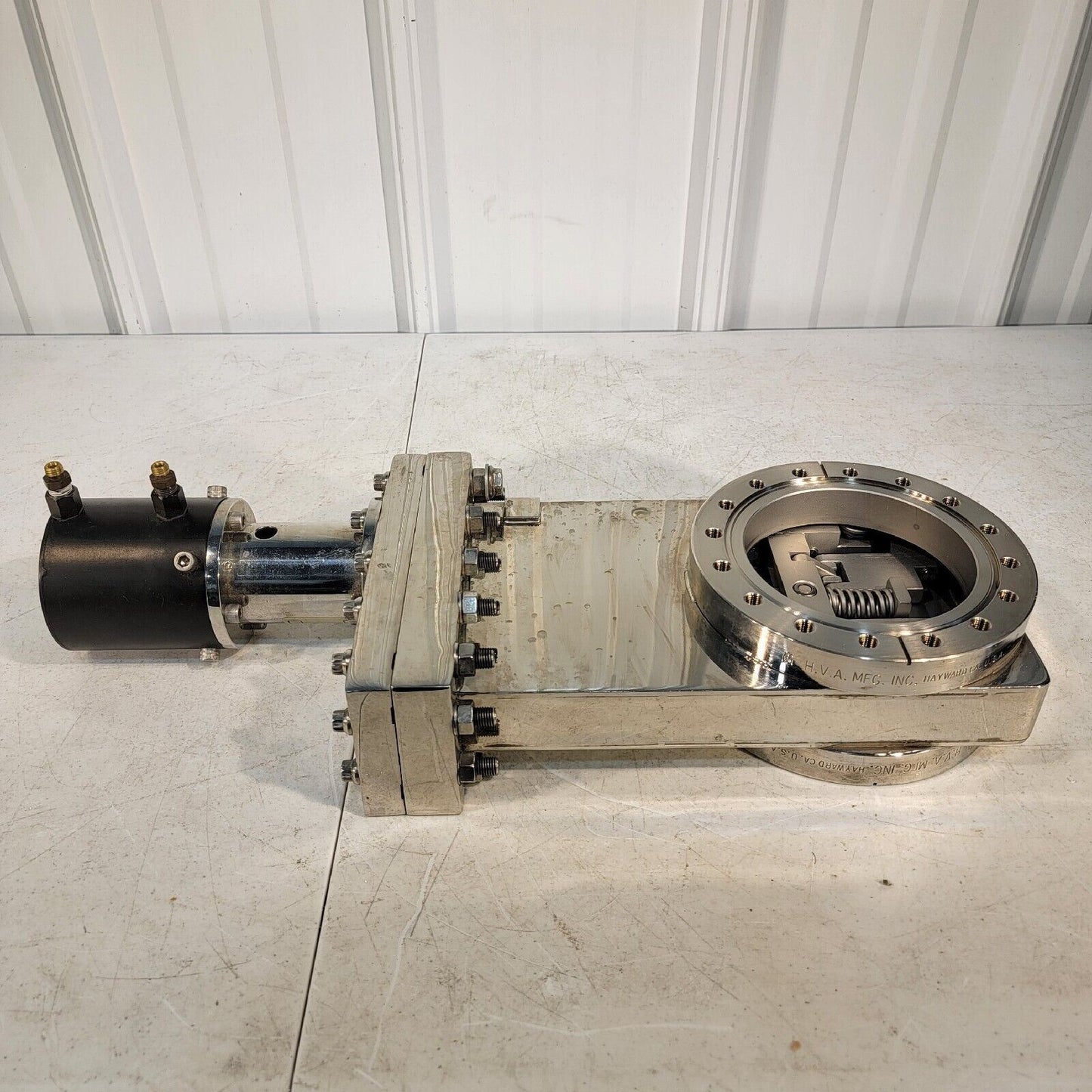 HVA 6" DN100CF Conflat Gate Valve Pneumatic High Vacuum