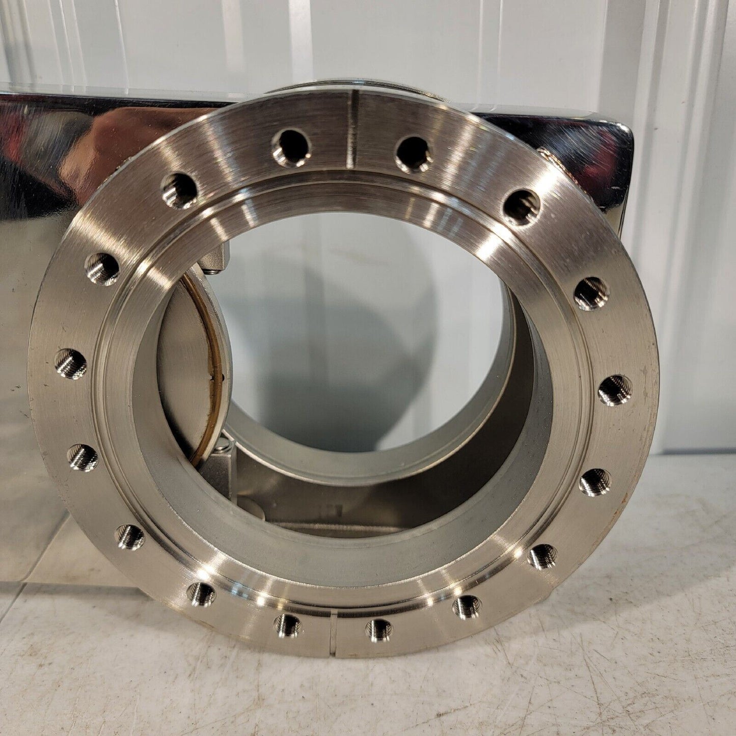 HVA 6" DN100CF Conflat Gate Valve Manual High Vacuum Stainless Steel