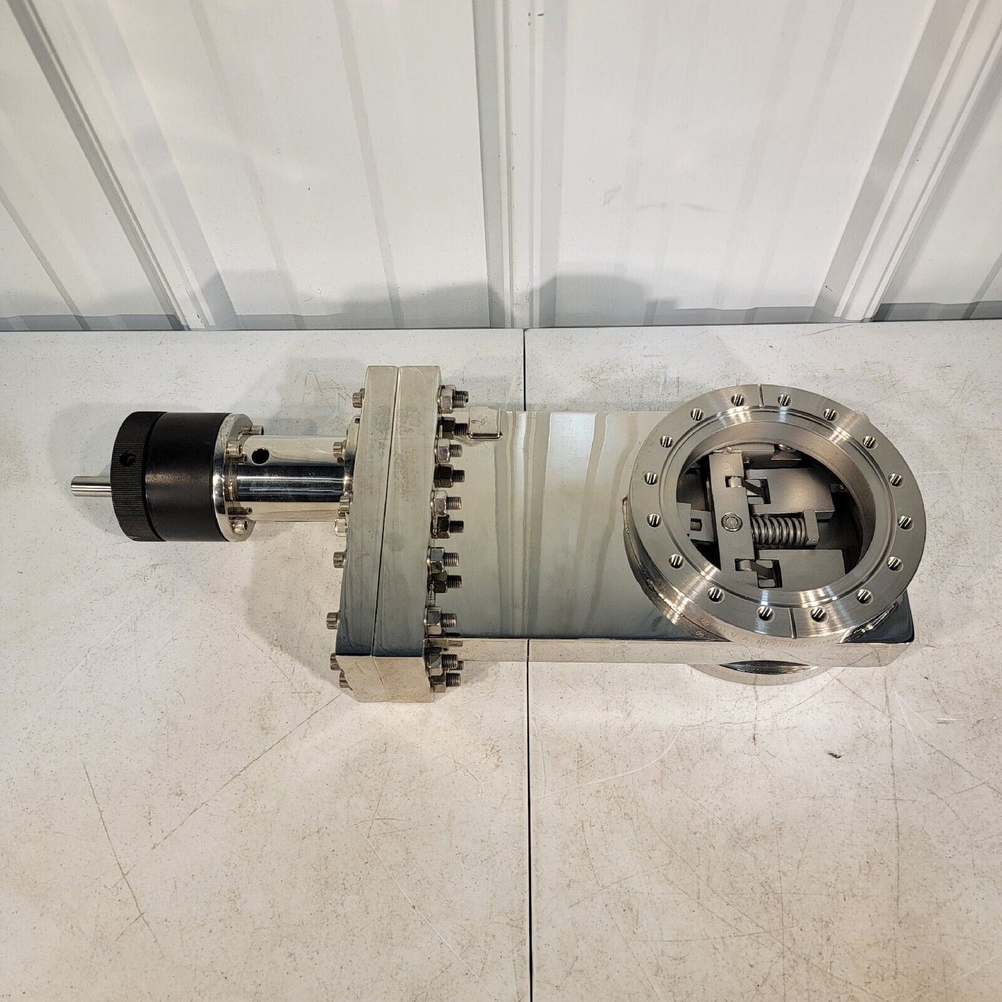 HVA 6" DN100CF Conflat Gate Valve Manual High Vacuum Stainless Steel