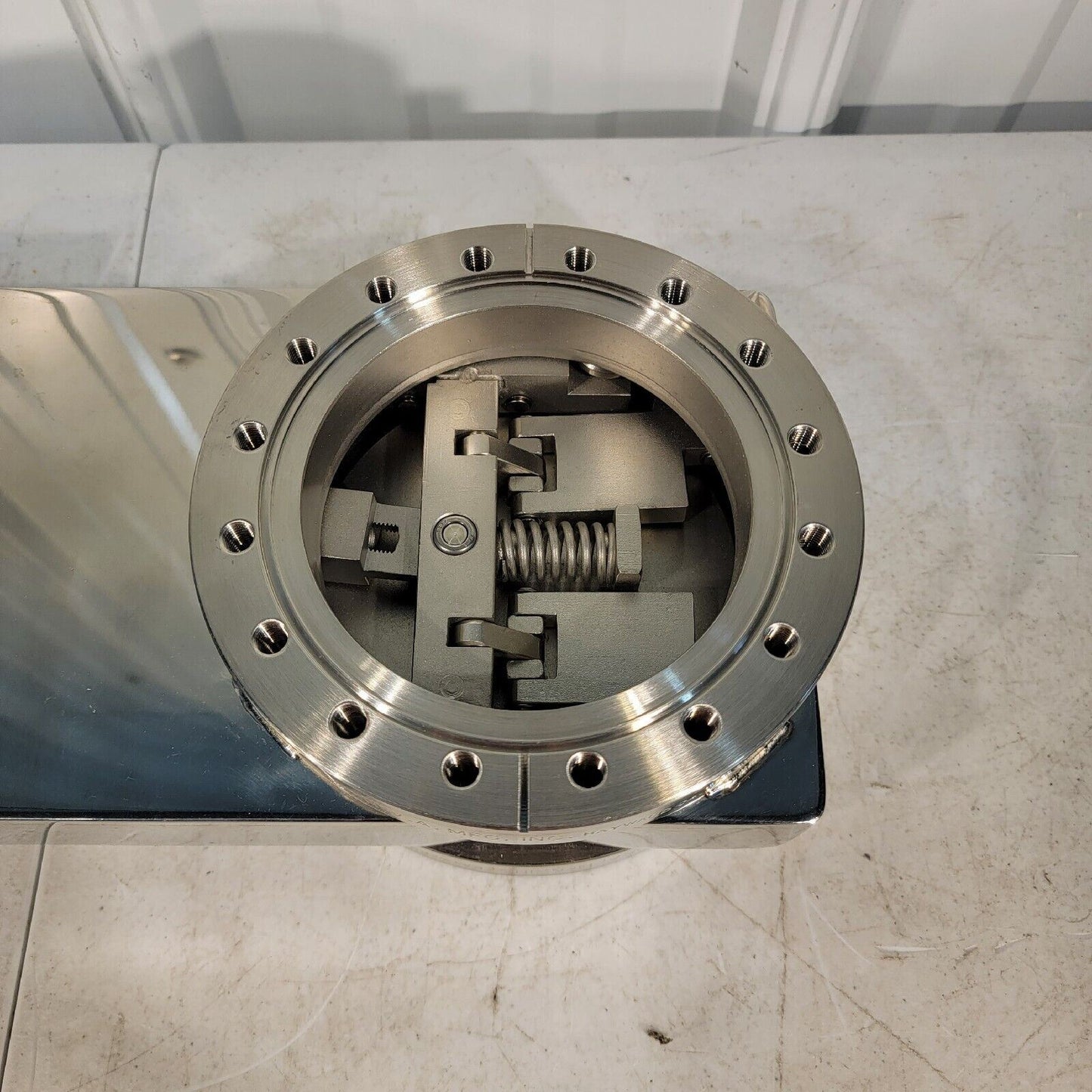 HVA 6" DN100CF Conflat Gate Valve Manual High Vacuum Stainless Steel