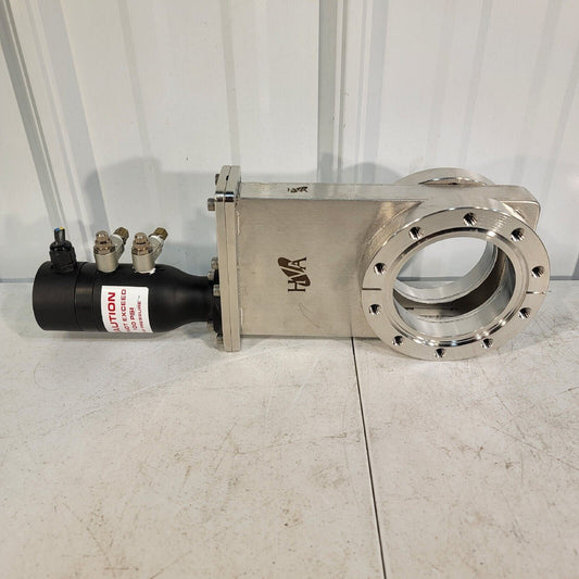 HVA High Vacuum 4.5" DN63CF Conflat Gate Valve Pneumatic 11210-0300R