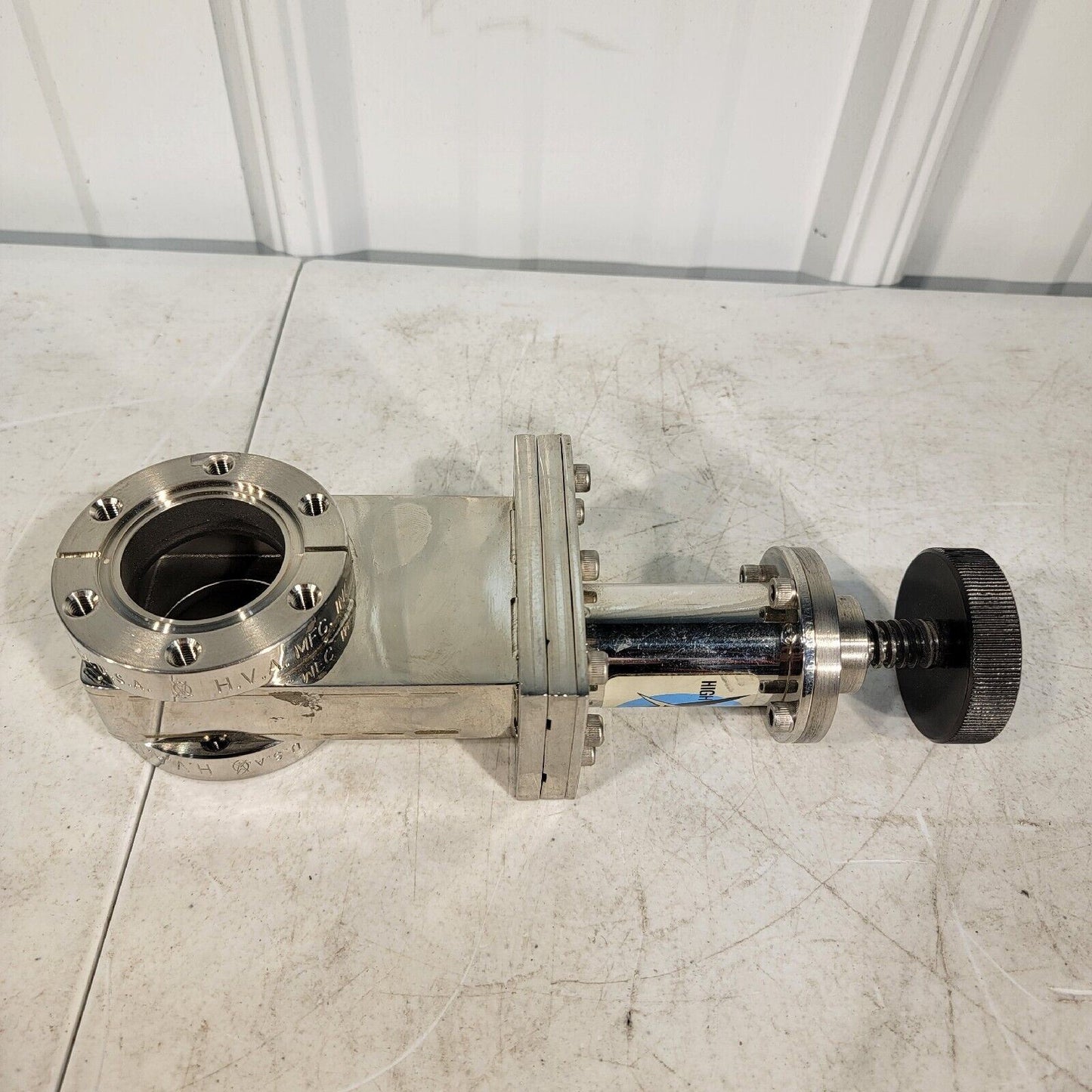 HVA 2.75" DN35CF-DN40CF Conflat Gate Valve Manual High Vacuum 121-0150