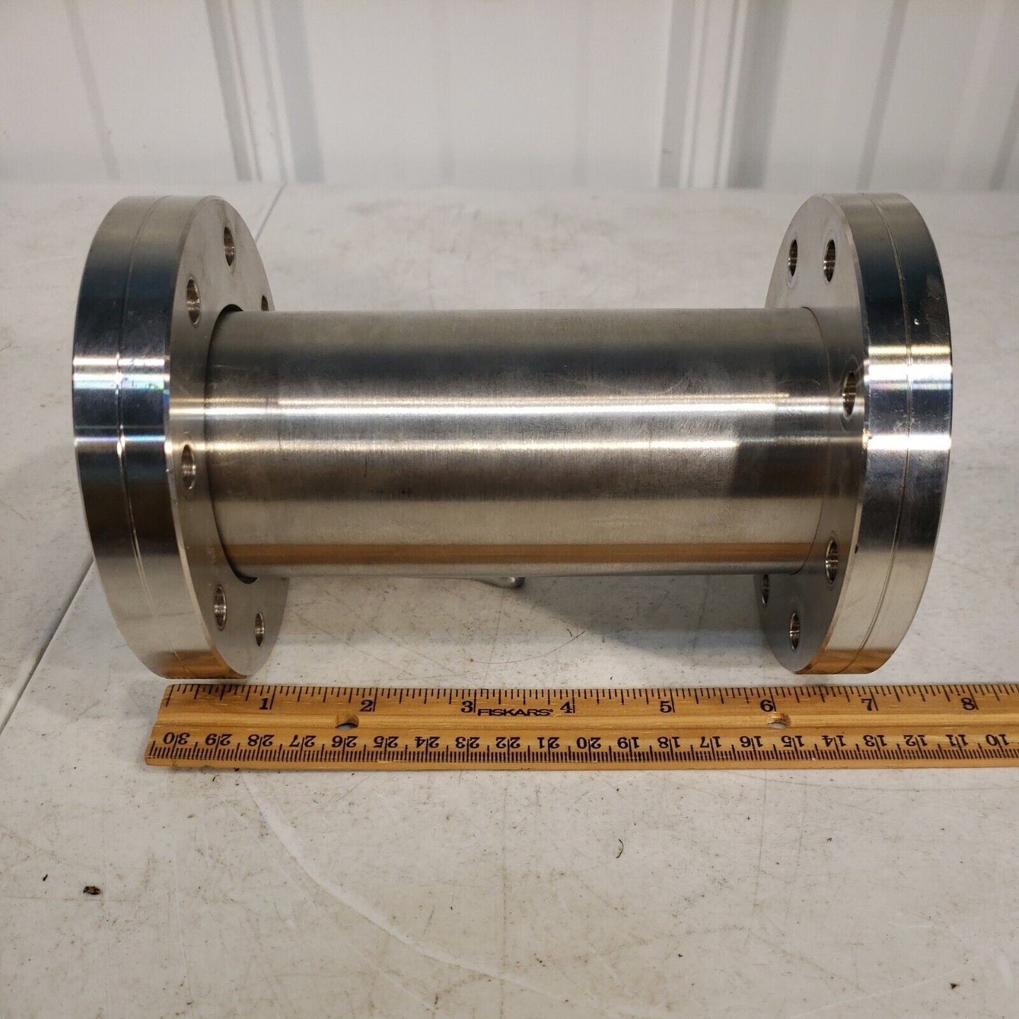 4.5" DN63CF Rotatable Conflat Full Nipple 7" Length High Vacuum Stainless Steel