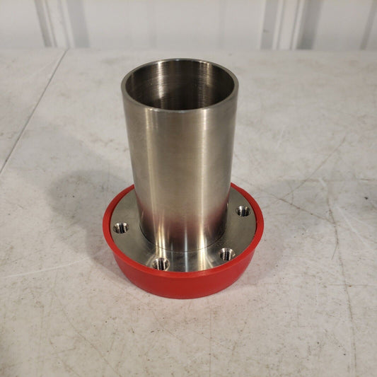 2.75" DN35CF Conflat Half Nipple 3" Length High Vacuum Stainless Steel