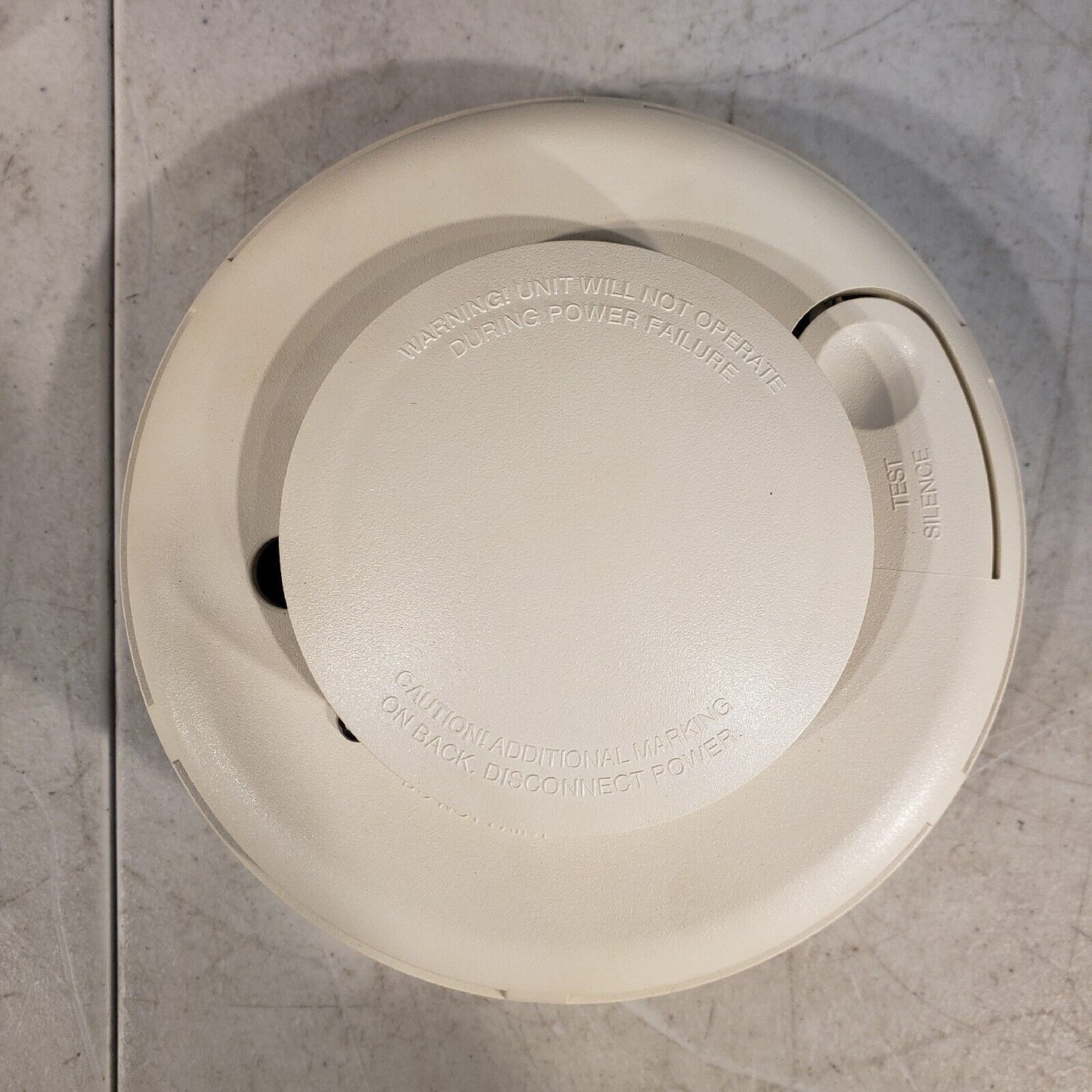 ESL 320ACX Photoelectric Smoke Alarm 320 ACX 1034238 Rev A