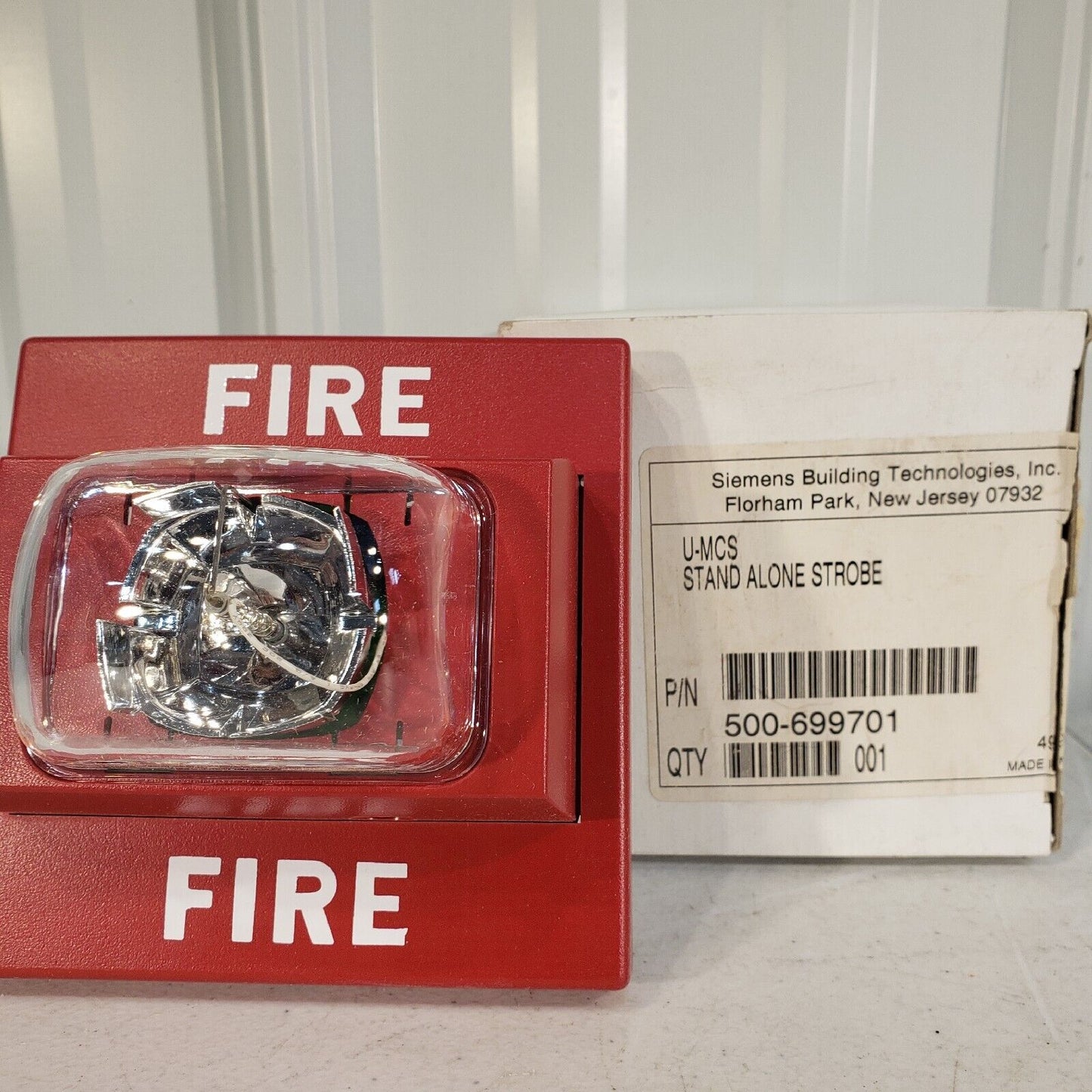U-MCS Stand Alone Strobe 500-699701 Siemens Building Technologies