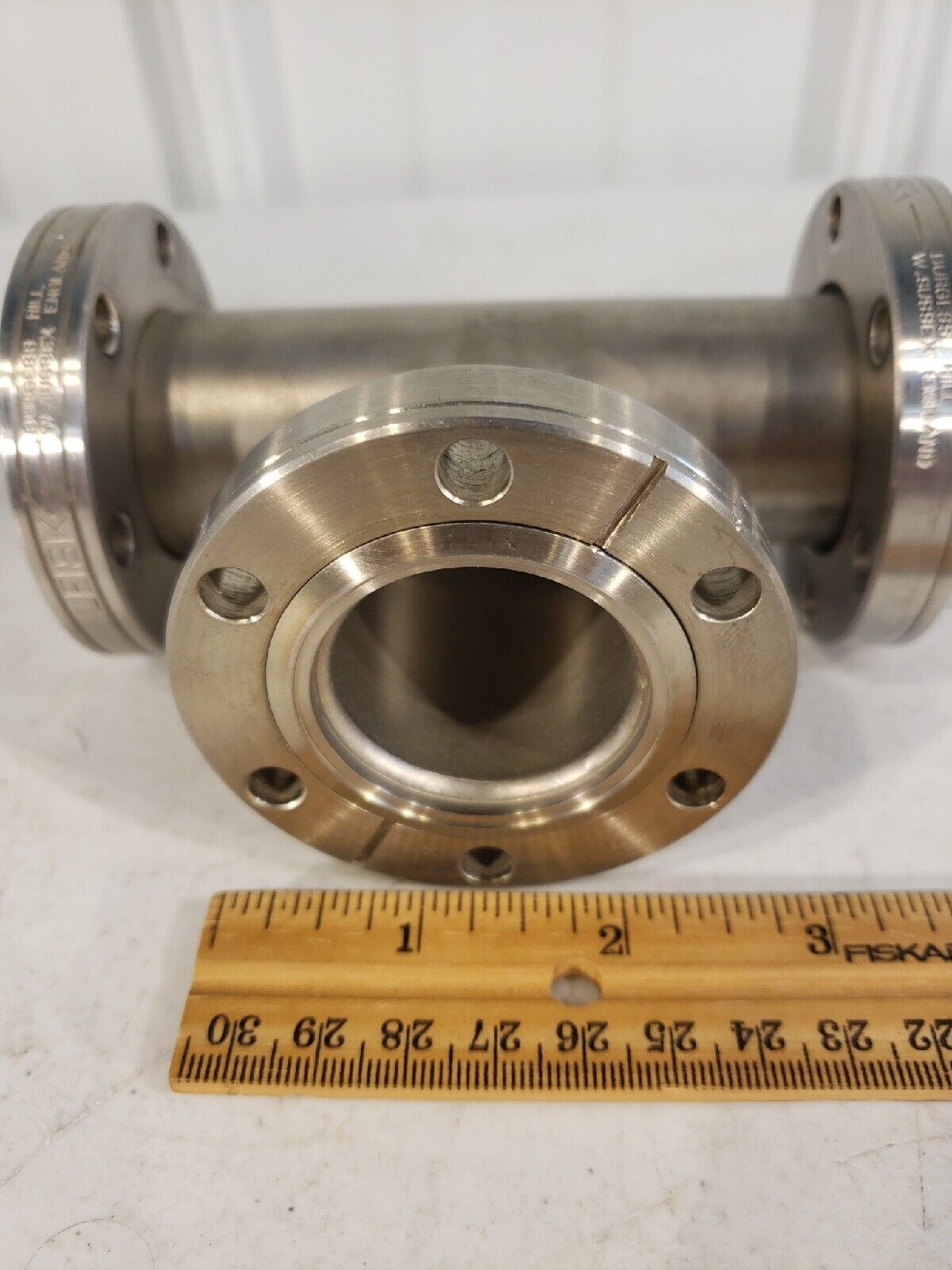Leisk 2.75" DN35CF Tee With Two Rotatable Flanges High Vacuum