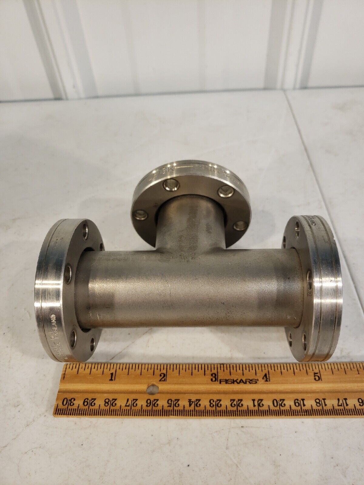 Leisk 2.75" DN35CF Tee With Two Rotatable Flanges High Vacuum