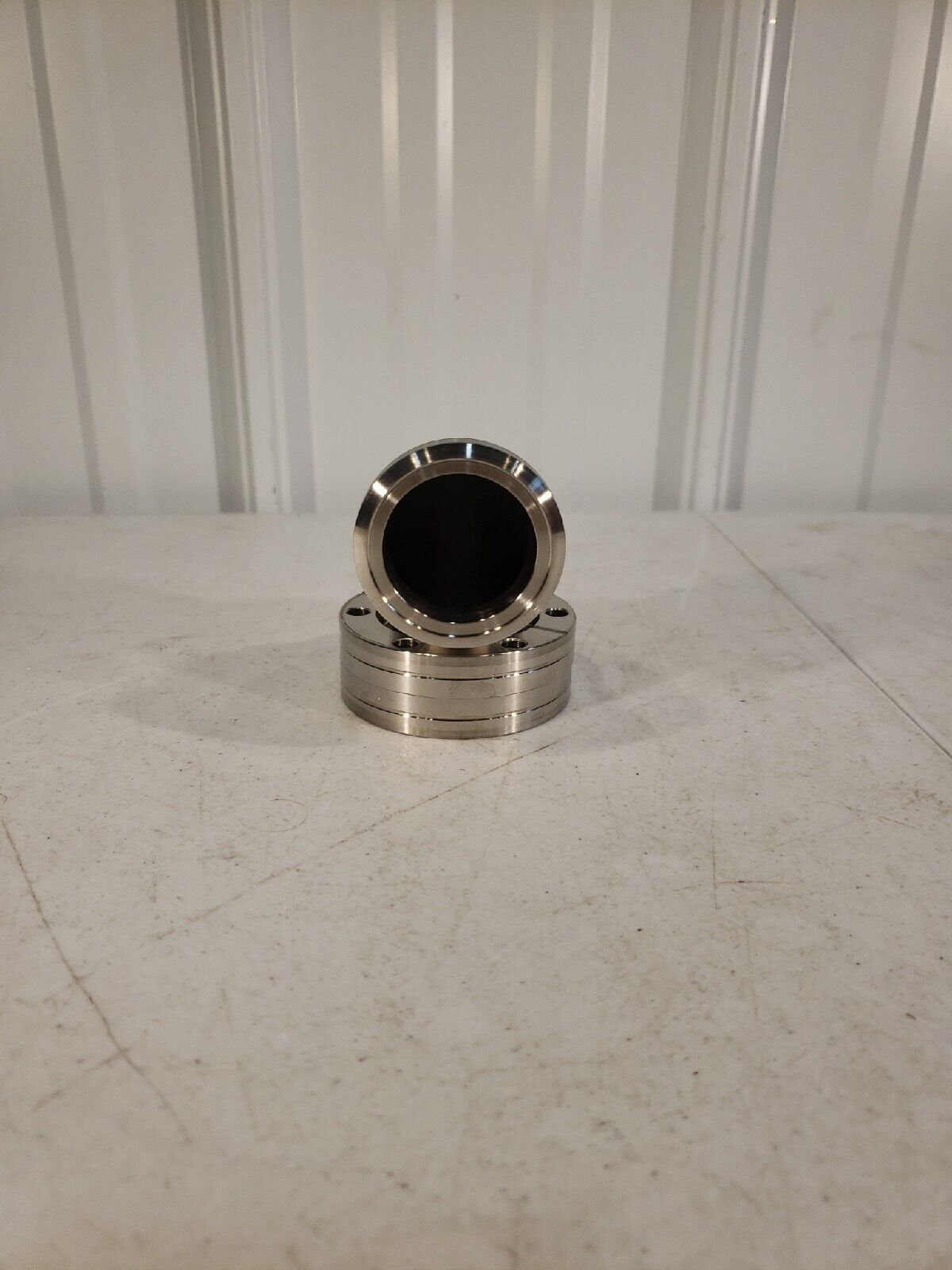 2.75" DN35CF Rotatable Conflat 90⁰ Elbow 2.5" Radius High Vacuum Stainless Steel